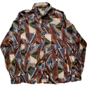 Camisa Estampada Vintage Xitao