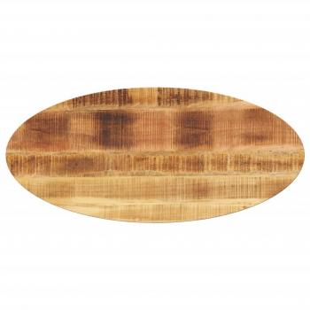 Oval Solid Wood Mango Table Top 140x50x3.8 cm vidaXL