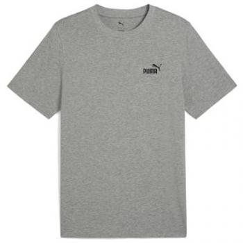 Puma Camiseta Mensual ESS Small Logo en Gris – Talla Mediana