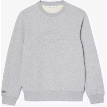 Crew Lacoste Cocodrilo Gris XL