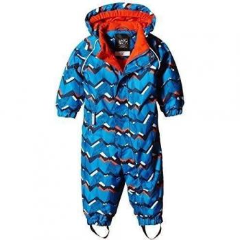 NAME IT Slope Mini Snowsuit Aop Imp Blue Fo 315-Traje de esquí Niñas Mehrfarbig