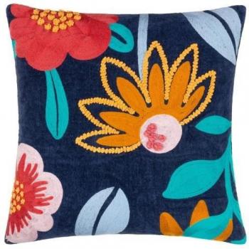 Housse de coussin Furn Janey 50cm noir