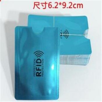 Porte-cartes Anti RFID, 5 pièces, blocage NFC, étui en aluminium