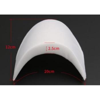 10 Pairs Black and White Shoulder Pads - Thickness 1cm, 1.5cm, 2cm, 2.5cm