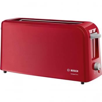 Grille‑pain CompactClass 2 tranches 980 W couleur rouge