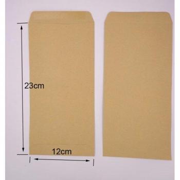 Kraft Self-Adhesive Multi-Size Envelope Pack of 10 for Office and Weddings