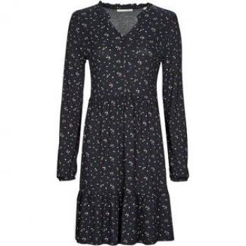 Esprit Kurzes Kleid CVE AOP Crepe Blau
