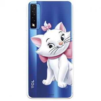 Custodia Ufficiale Disney TCL 20 5G Marie Silhouette