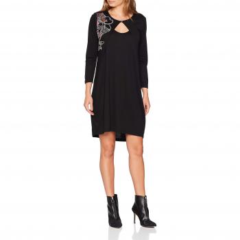 Mamatayoe Atenea, Vestido Negro para Mujer, XX-Large