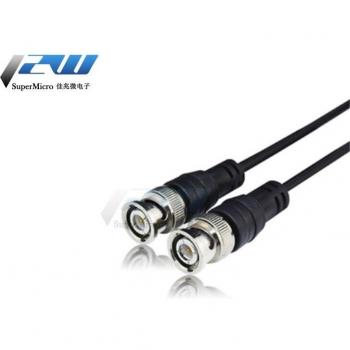 Connecteur coaxial BNC mâle 1M noir
