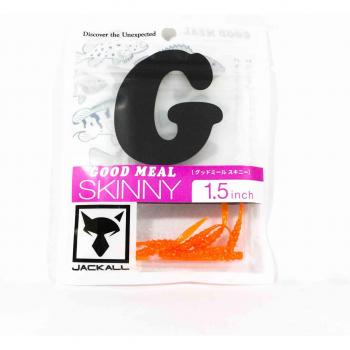 Jackall 1.5 Good Meal Skinny Soft Bait - Orange Gold