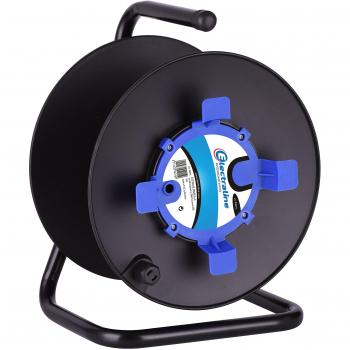 Enrollador ElectraLine Base Metálica para Cables Vacíos