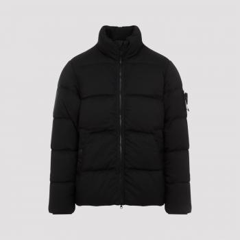 Piumino Stone Island GHOST WOOL TWILL DOWN-TC uomo nero taglia XL