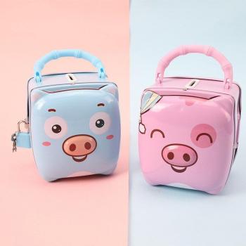 Tirelire enfant robuste - Motif dessin animé cochon