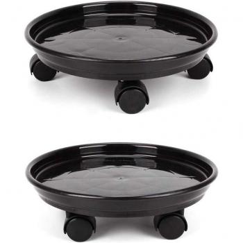 Plant Caddy Duo with Wheels