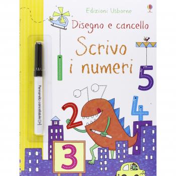 Scrivo i numeri. Disegno e cancello. Ediz. illustrata. Con gadget
