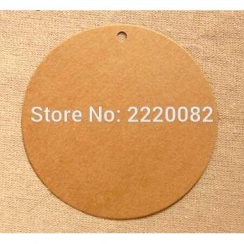 Colgante de Tarjeta en Papel 350 gsm – Etiqueta Blanca