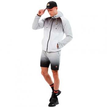 Chubasquero Ellesse Victura Hombre Blanco y Gris