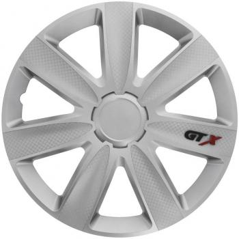Jeu d'enjoliveurs 15 pouces - Carbon Silver
