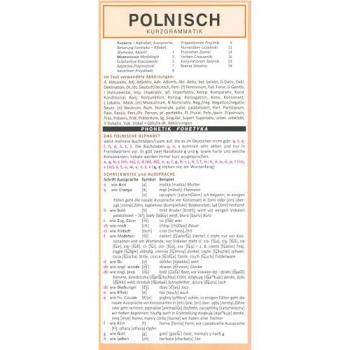 Slezák, Vratislav: Leporello: Poln. Kurzgrammatik - kompl. Gramm. im Überblick