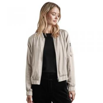 Cazadora de raso beige para mujer - Street One Mod. PS212259
