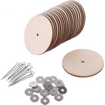 Wooden Bear Joint Connectors - 10 Set