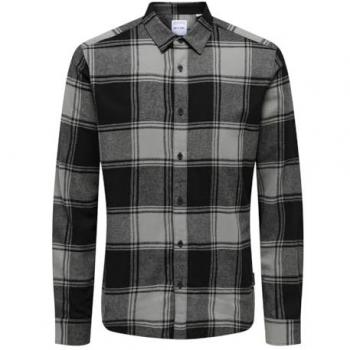 Only & Sons Camicia a maniche lunghe a quadri XL