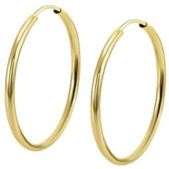Time Road - Pendientes LG00116/20 Basics de oro 9K acabado brillo