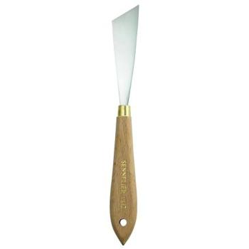 Sennelier No. 1042 Palette Knif with Wood Handle and Sharp Steel Blade