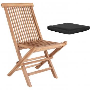 Sedie da Giardino Toledo con Cuscino - Set di 2 House Nordic