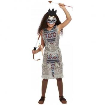 Ensemble de costume Dark Spirit Smiffys féminin 4–6 ans – Blanc et Gris
