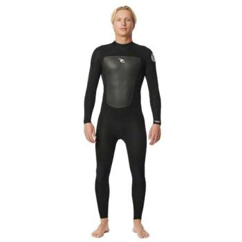 Rip Curl Muta Neoprene Maniche Lunghe con Cerniera Schiena Omega 3/2 Mm GB Steamer Slate XS