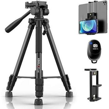 Kingjoy Handykamera‑Stativ 5 kg, Bluetooth