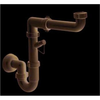 Siphon lavabo à faible encombrement 1 voie