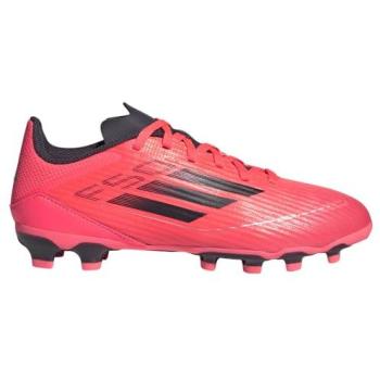 Adidas F50 League Junior Multi Ground Football Boots – Unisex – Turbo Black Platinum – Size 3 (Alternative)