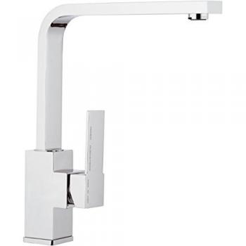 Rubinetto lavello con bocca alta a u girevole - serie qubika cod 75505