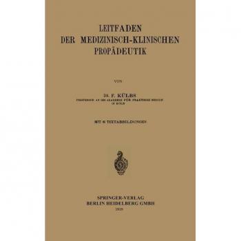 Vitalsource Technologies, Inc. Leitfaden Der Medizinisch-klinischen Propadeutik