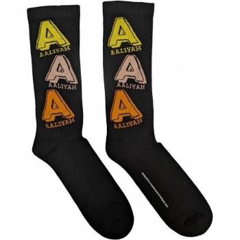 Aaliyah Unisex Driekleurige Logo Sokken