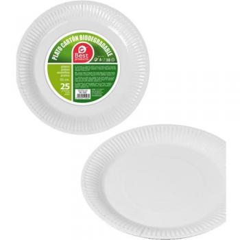Assi Cartone Bianco Ø23cm Lotto 25 Verde Resistente