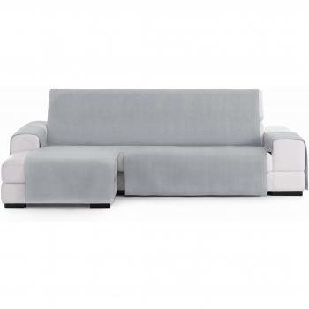Funda para chaise longue de brazo corto izquierdo Eysa LEVANTE Gris 100 x 110 x 290 cm