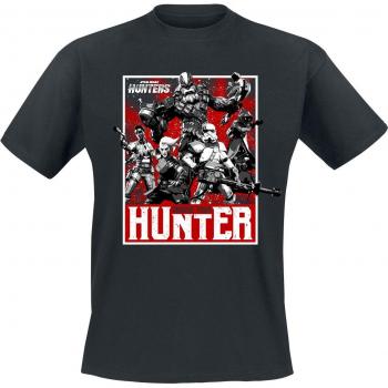 Star Wars Hunters - Customizable Hunter T-Shirt - Black - M to 3XL