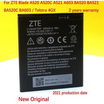 Batería Compatible con ZTE Blade A520, A521, BA520, A603, BA603 - 2400mAh