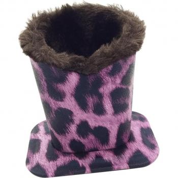 Plush Lined Glasses Holder