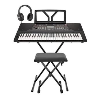 Gear4Music K3 61‑toets Keyboard – Compleet Pak