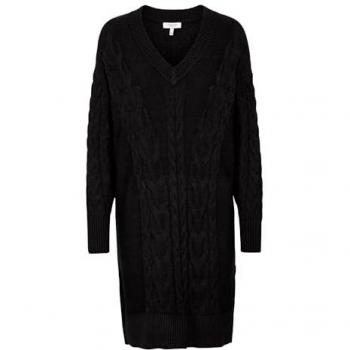 B.young Blusenkleid BYMilo mit Kabelstrick