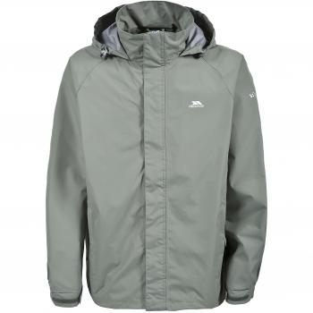 Trespass Kellar TP50 Chaqueta para Hombre en Gris/Verde, Talla Standard