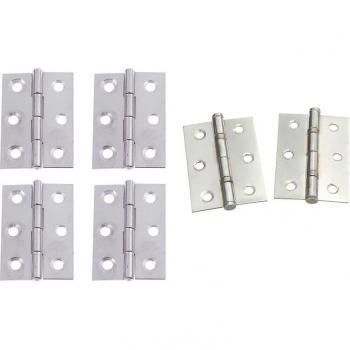 Ensemble de charnières pour portes pliantes - 12 pièces