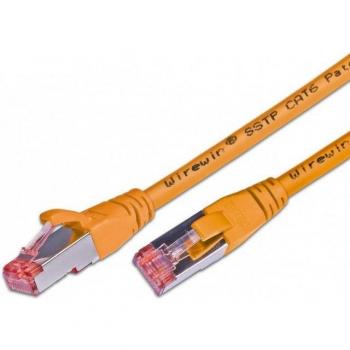 Wirewin Orange Netzwerkkabel, S/FTP, CAT6