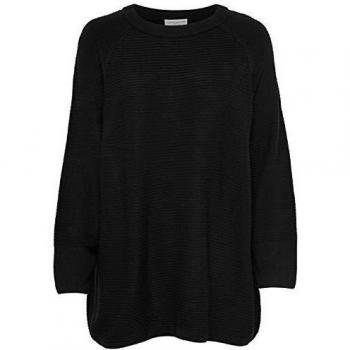 JDY Jdymathison 7/8 Noos WHS Pullover Knt suéter, Negro, Talla M