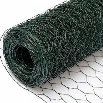 Clôture Métallique Verte 25m 100cm pour Animaux